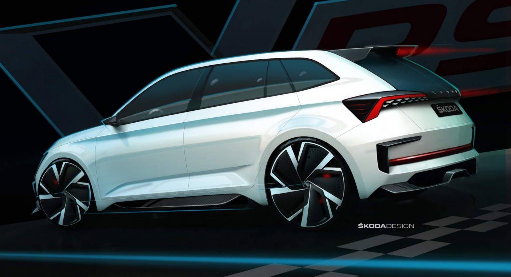  Skoda Vision RS Concept Packs 245 PS Plug-In Hybrid Powertrain