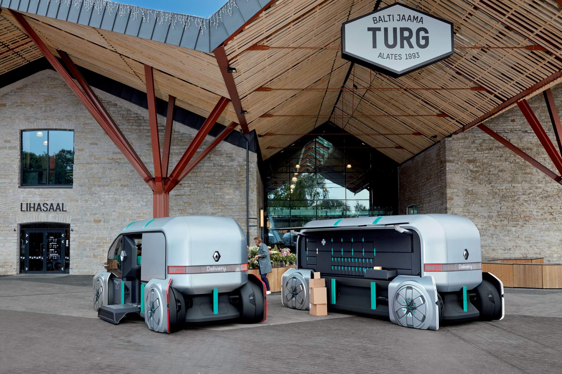 Renault-EZ-Pro-Concept-11 Renault EZ-Pro Concept Envisions Autonomous Last-Mile Delivery Vehicle (Live Images)