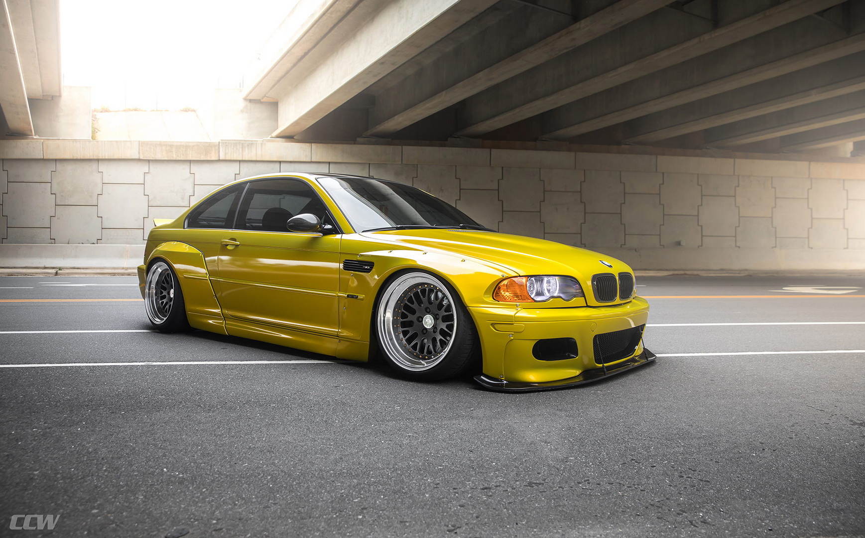 bmw-m3-e46-tuning-24 Slammed BMW M3 E46 With Wide Body Kit Won’t Please The Purists