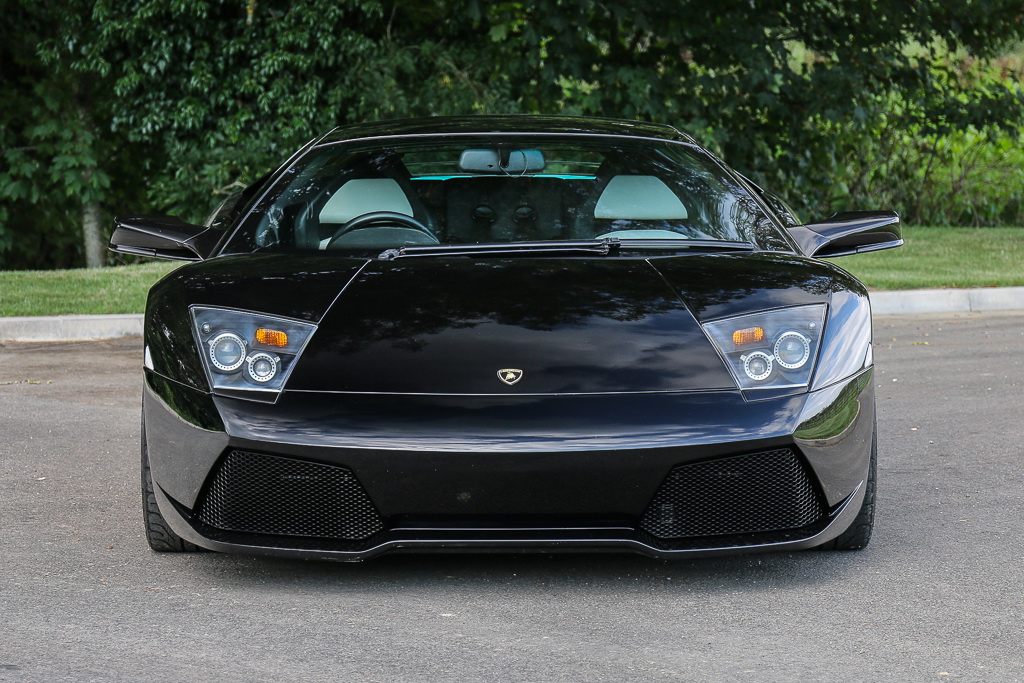 lamborghini-murcielago-versace-4 Show Up At Fashion Shows In A Rare Lamborghini Murcielago Versace