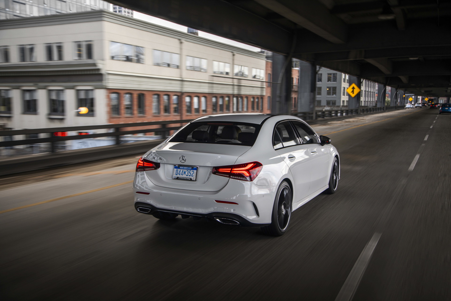 Mercedes-A-Class-Sedan-07 Here’s A Gallery Of The U.S.-Spec 2019 Mercedes A-Class Sedan