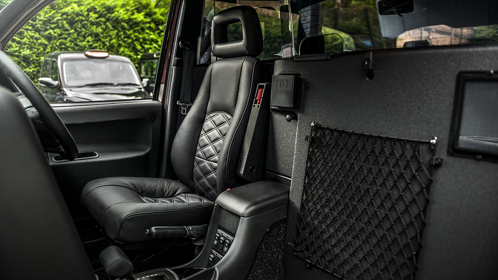 London Taxi-8 Kahn Upgrades The Iconic TX4 London Taxi To Rolls-Royce Standards Of Luxury