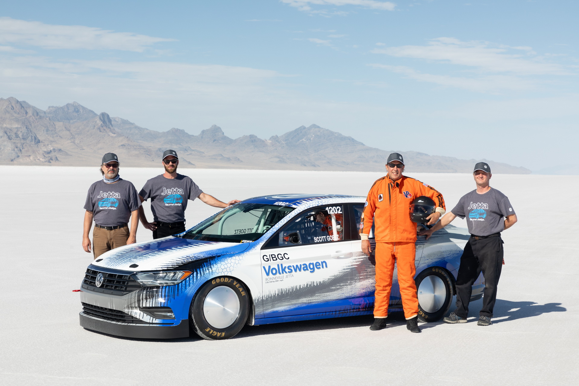 vw-jetta-land-speed-record-salt-flats-3 2019 VW Jetta Breaks SCTA Land Speed Record With 210 MPH Run