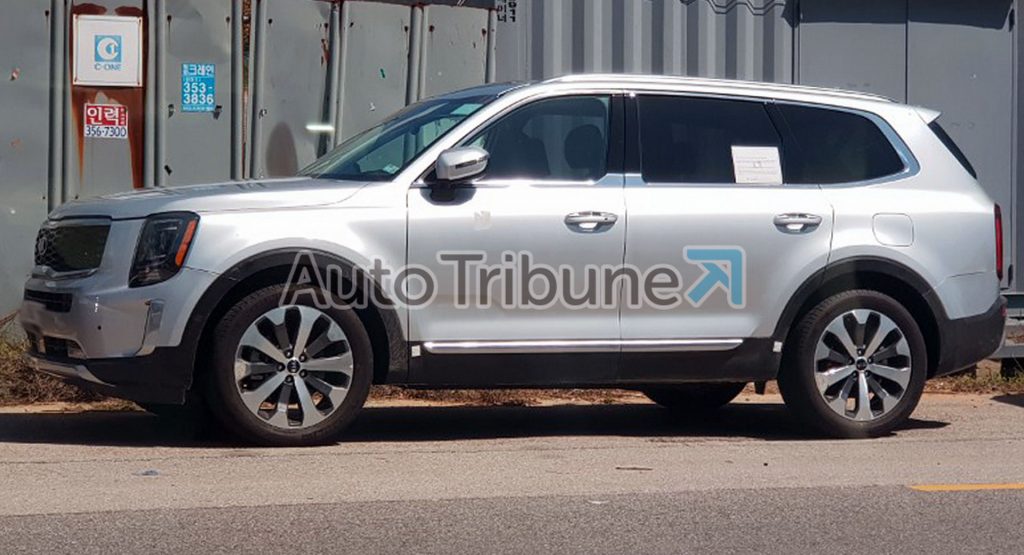 2019 Kia Telluride Spotted Undisguised (Again), Remains Pretty Faithful To The Concept