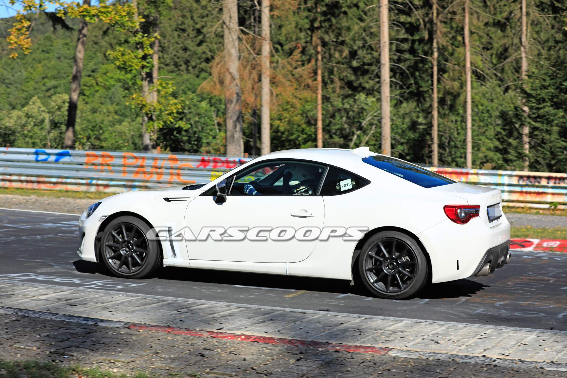 Subaru-BRZ-spy-shots-2 Badgeless Subaru BRZ Prototype With Aero Updates Spotted At The ‘Ring