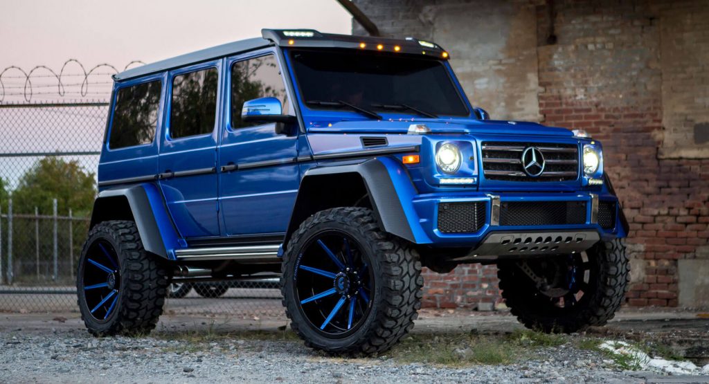  Mercedes-Benz G550 4×4² With 24-Inch Wheels Is A Hit On Instagram