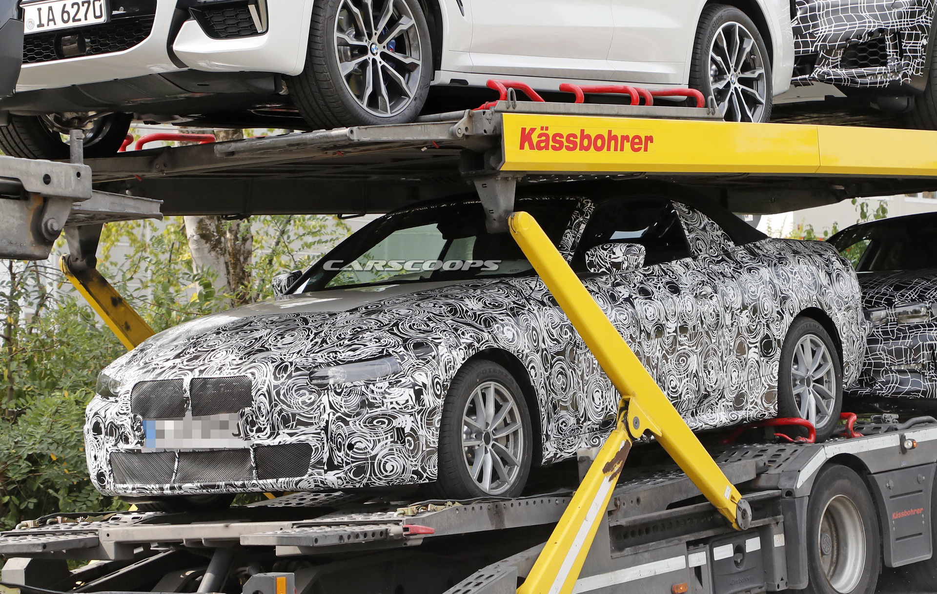 2020-bmw-4-series-convertible-spy-debut-2 2020 BMW 4-Series Cabriolet Goes Back To A Traditional Soft Top