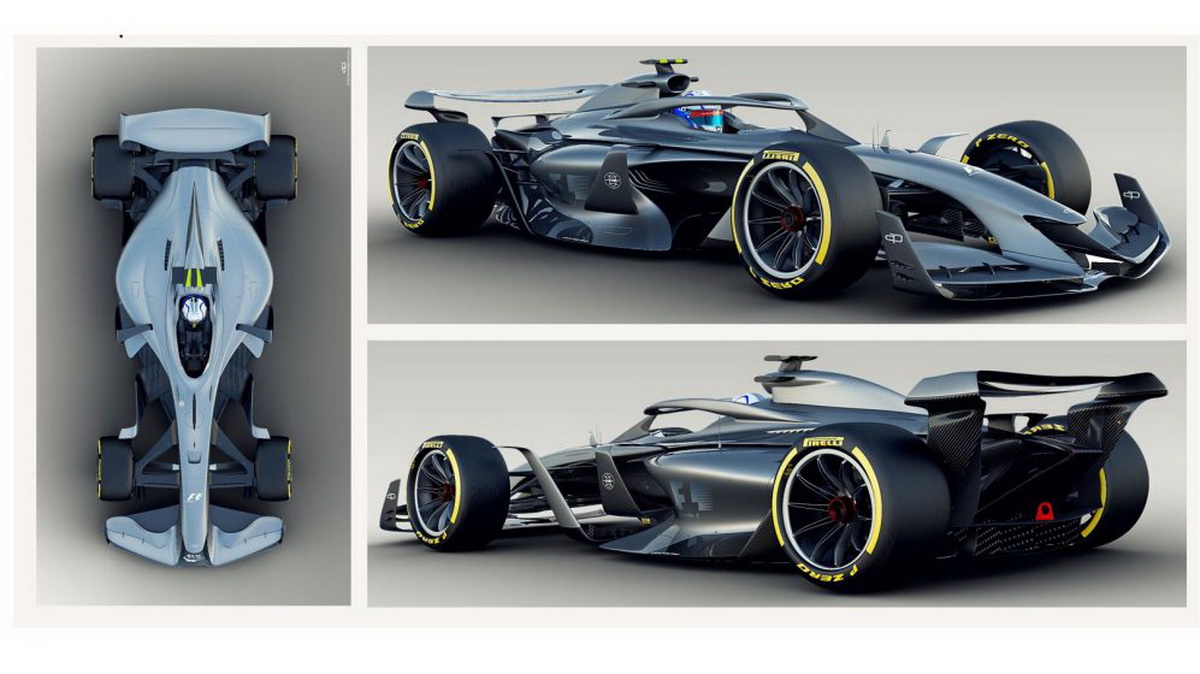 2021-F1-Concepts-04 Formula 1 Reveals Its Vision For 2021 With Not One, But Three Design Concepts