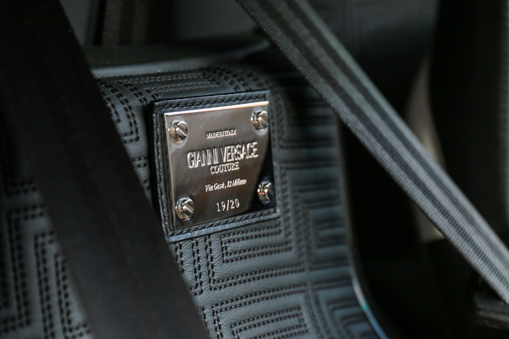 lamborghini-murcielago-versace-7 Show Up At Fashion Shows In A Rare Lamborghini Murcielago Versace