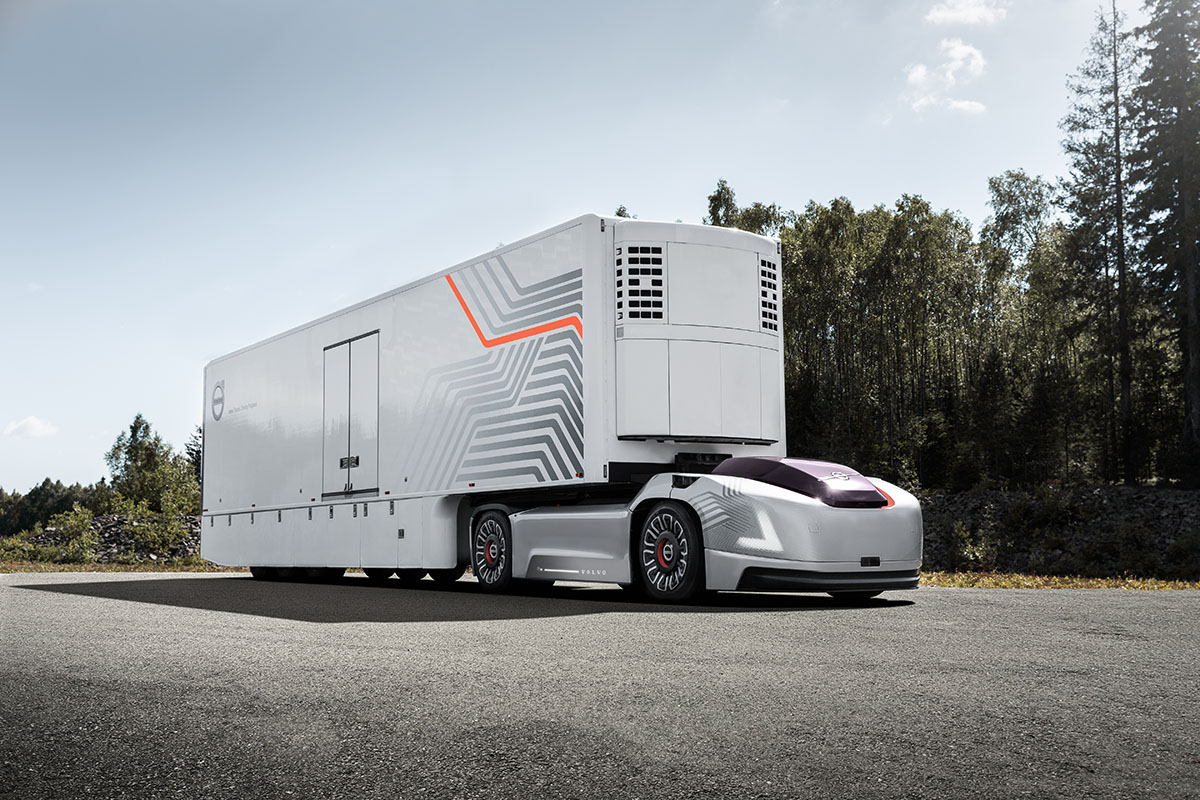 Volvo-Vera-6 Volvo Presents Autonomous Truck Without A Cab