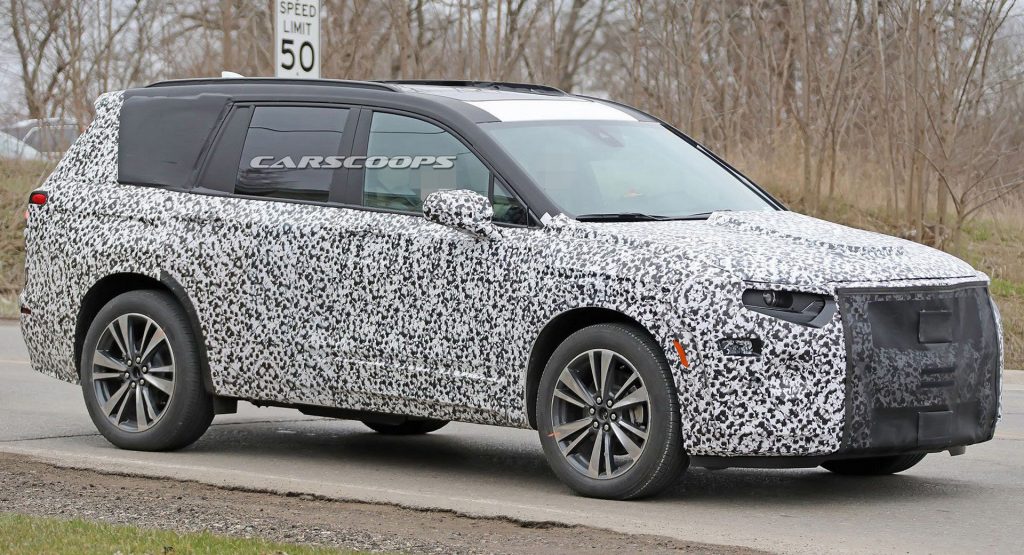 Cadillac-XT6 Cadillac To Introduce A New Model In Detroit, Hints Future Halo Vehicle Could Be An EV