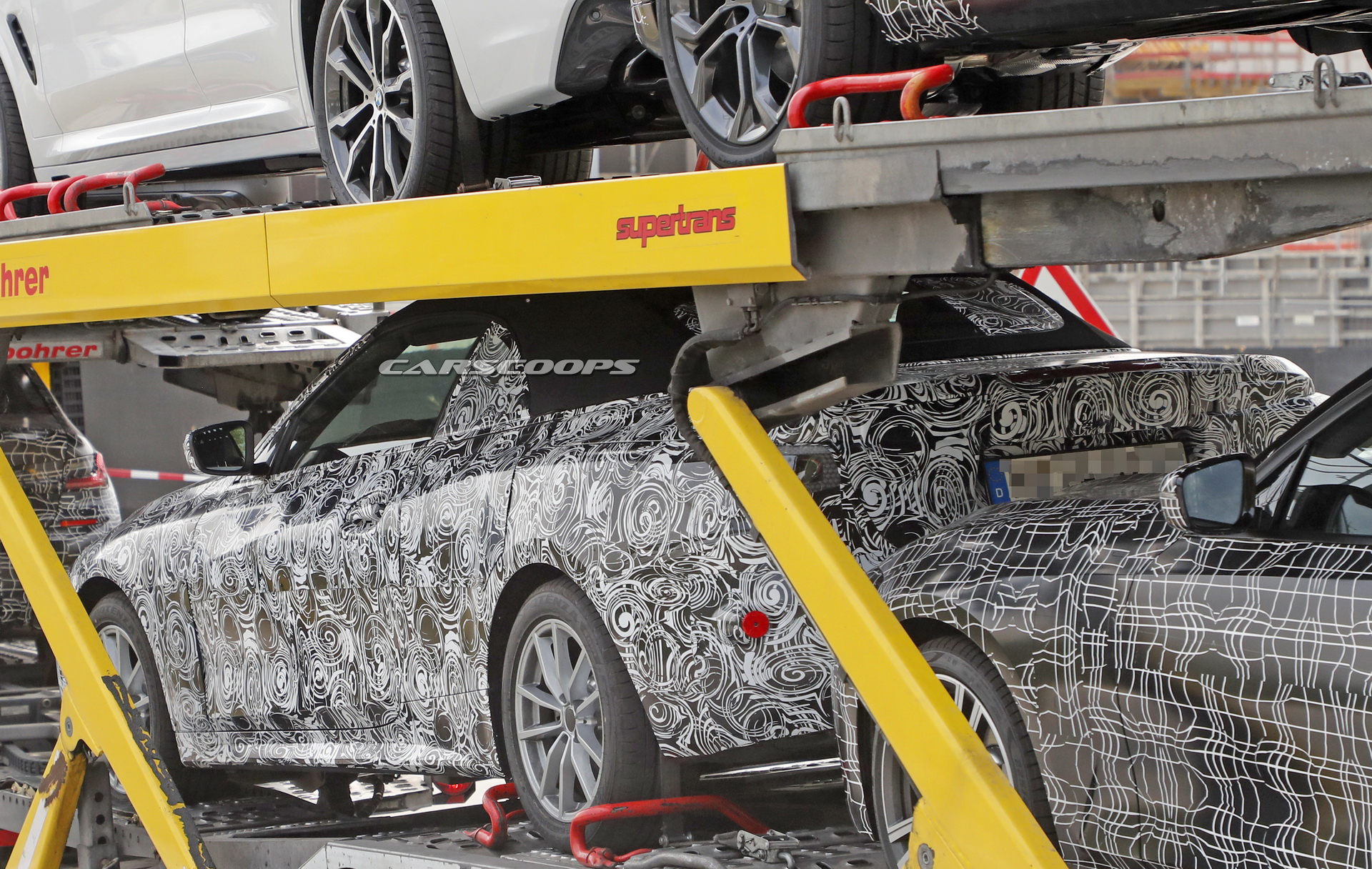 2020-bmw-4-series-convertible-spy-debut-11 2020 BMW 4-Series Cabriolet Goes Back To A Traditional Soft Top