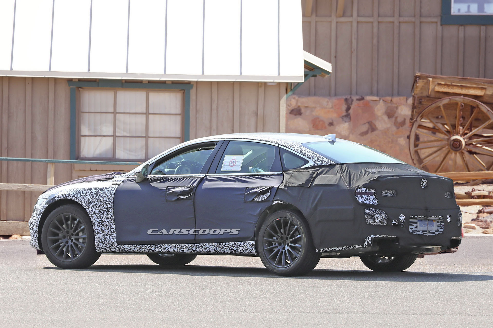 Genesis-G80-Scoop-09 2020 Genesis G80 Shows Off GV80-Inspired Face And Sexy Body