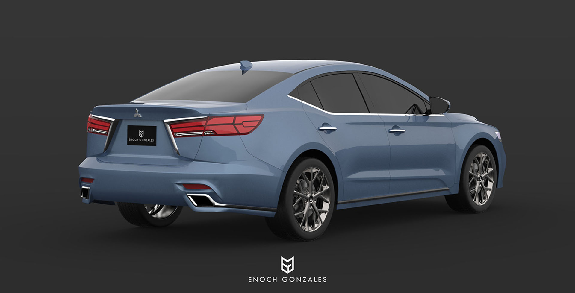 2020-mitsubishi-galant-renderings-001 2020 Mitsubishi Gallant Study Envisions The Unlikely Rebirth Of A Mid-Size Sedan