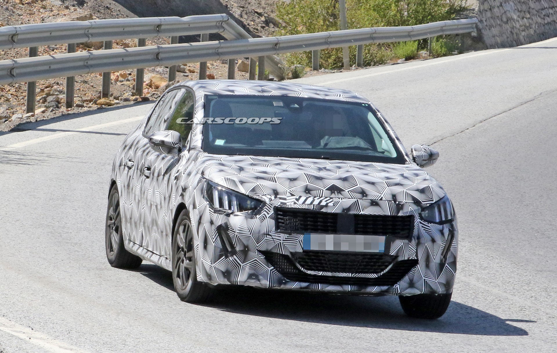 Peugeot-208-Spy-2 2019 Peugeot 208 GTi Spied With A Stylish New Design