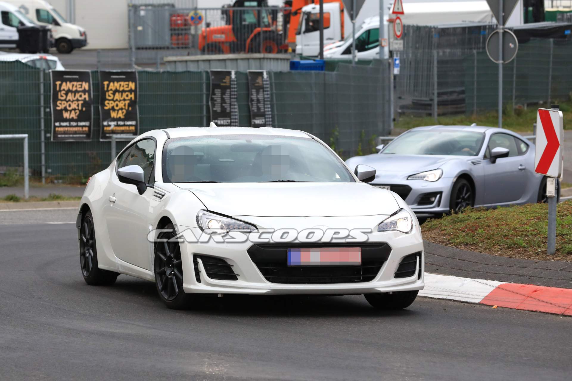Subaru-BRZ-spy-shots-9 Badgeless Subaru BRZ Prototype With Aero Updates Spotted At The ‘Ring