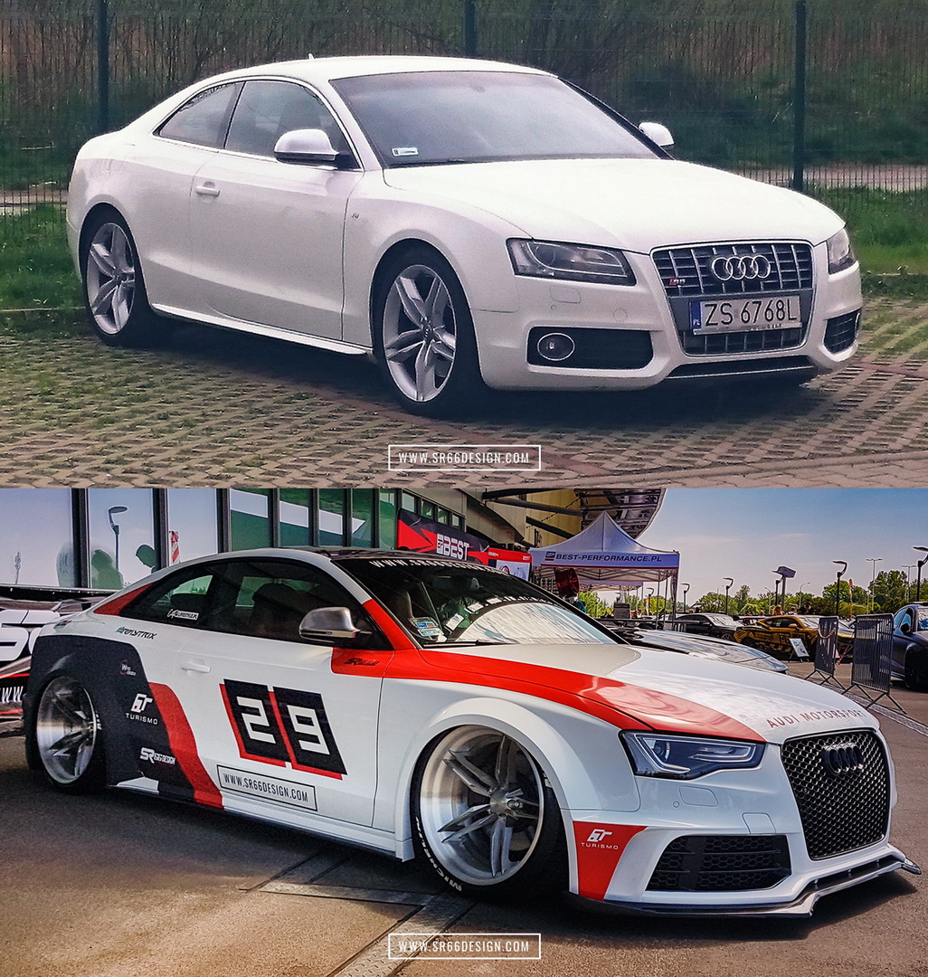 audi-s5-coupe-b8-tuning-4 Tuned Audi S5 Coupe Looks Like A DTM Car For The Road