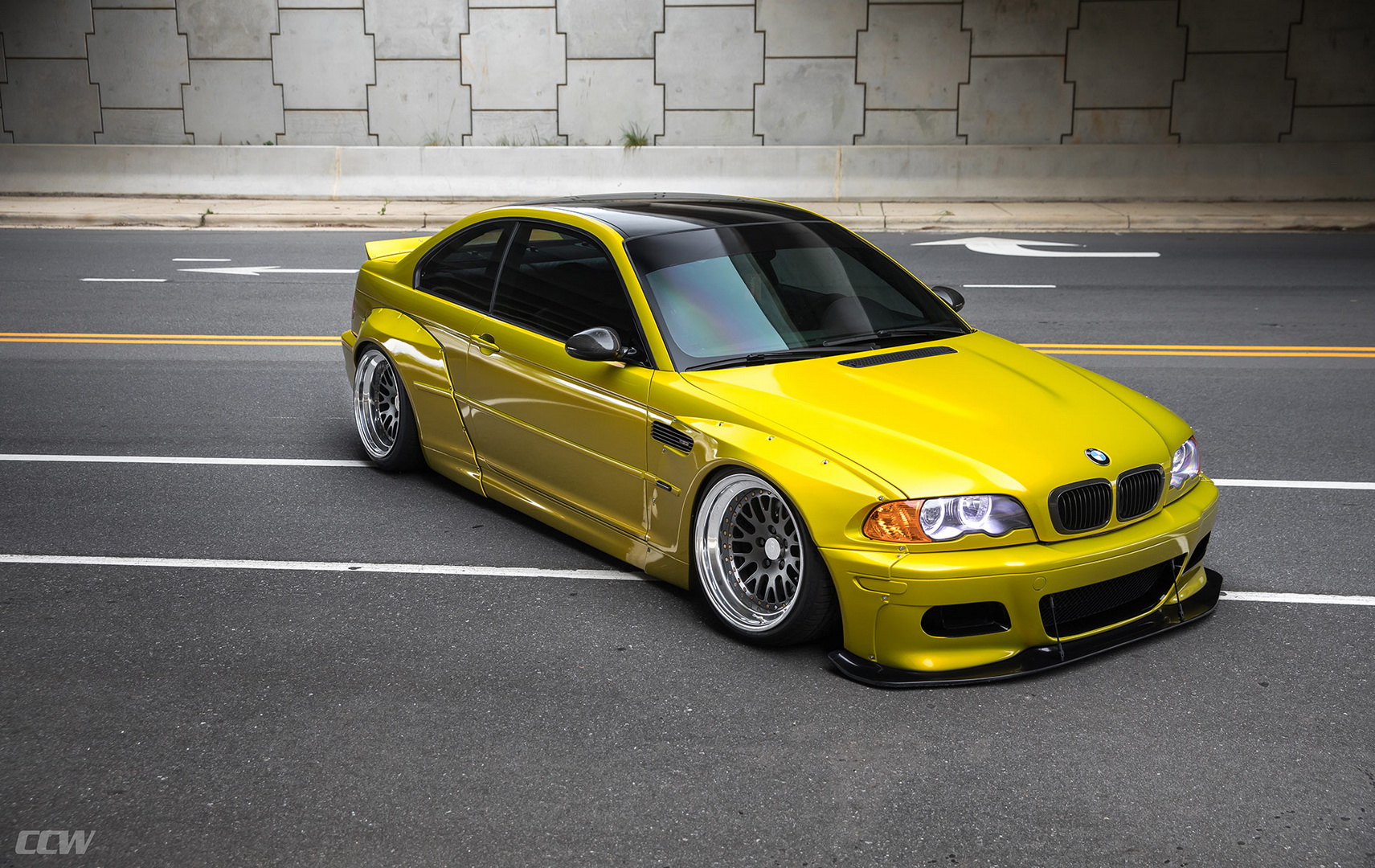 bmw-m3-e46-tuning-25 Slammed BMW M3 E46 With Wide Body Kit Won’t Please The Purists