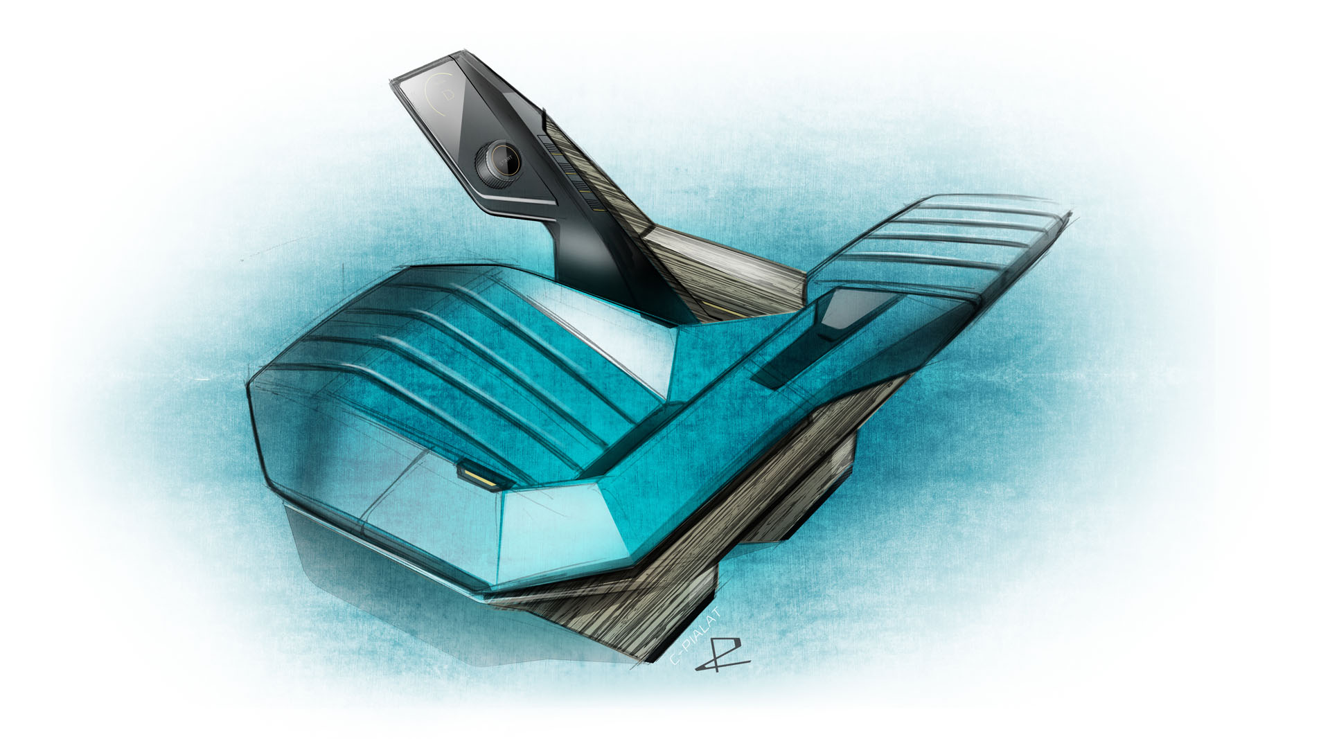 PEUGEOT_e-LEGEND_1809STYP727 Peugeot e-Legend Concept Takes Retro Design Into The Future In Paris