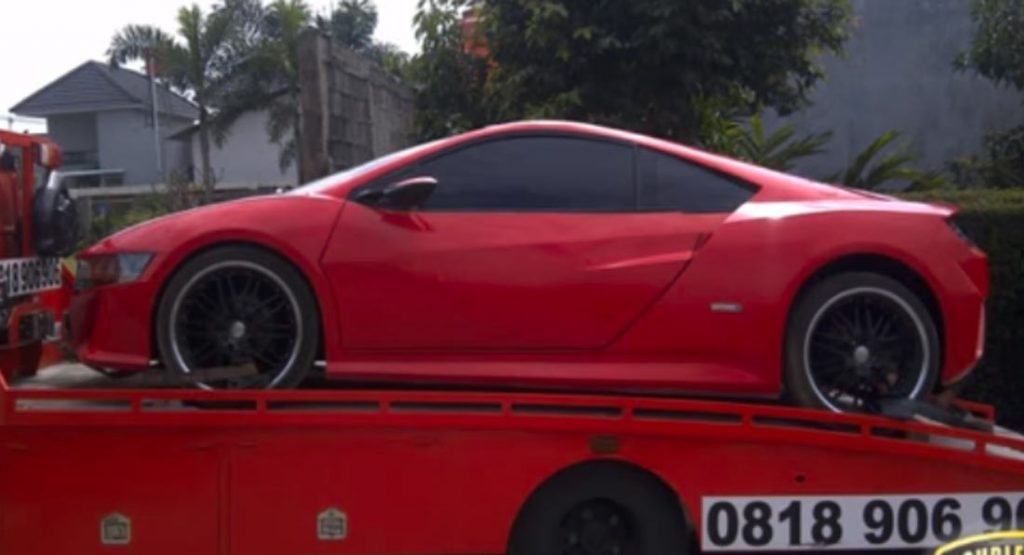 Civic-Based Acura NSX Replica Is Oddly Cute, Precedes The Actual Car!