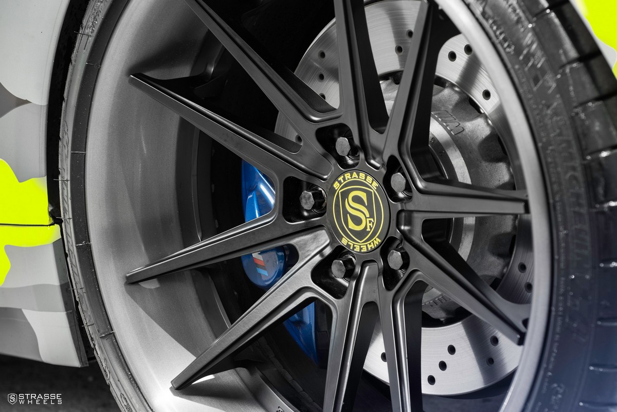 bmw-m4-coupe-tuning-strasse-wheels-10 BMW M4 Coupe Gets A Colorful Camo Wrap And New Wheels