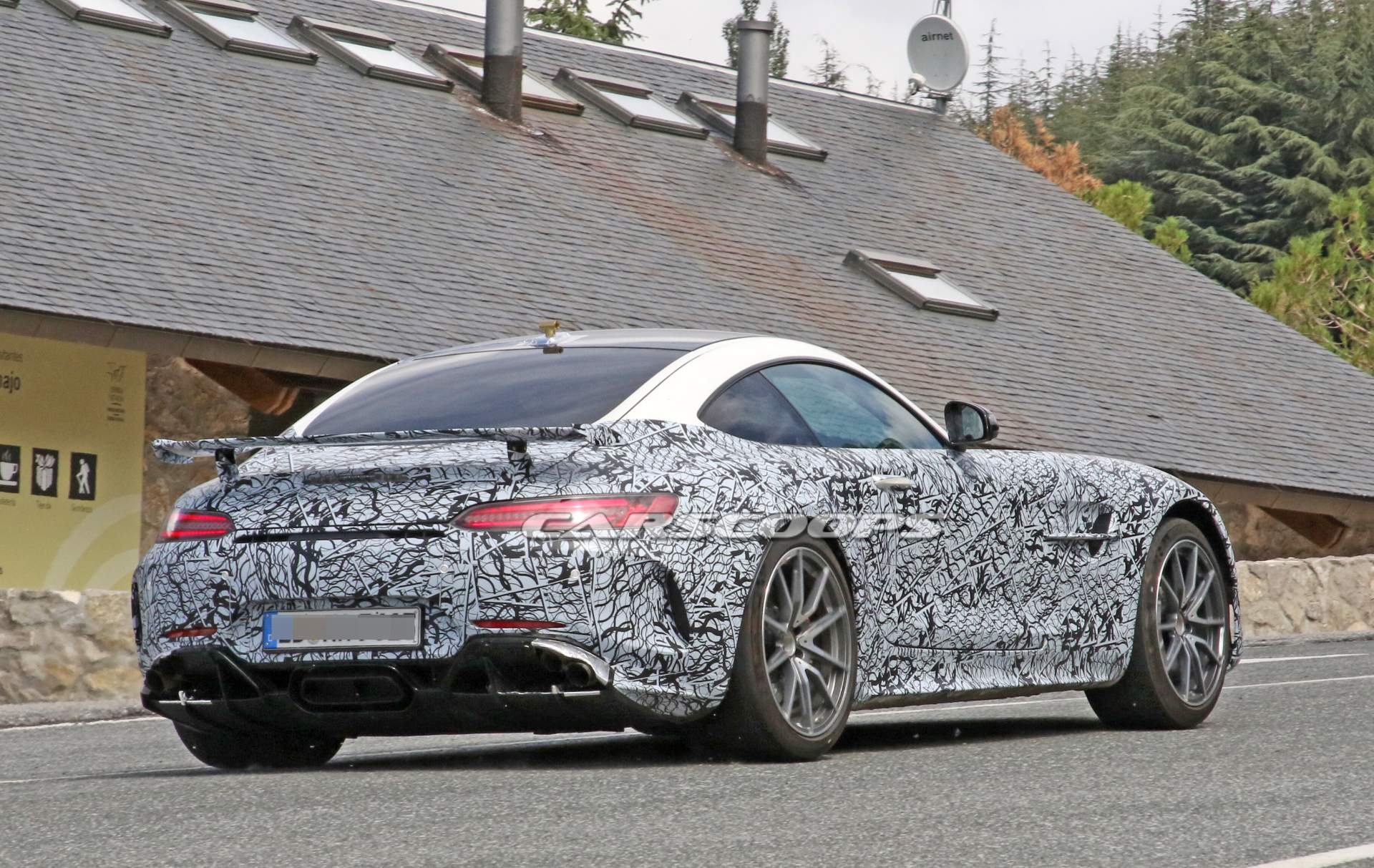 Mercedes-AMG-GT-R-prototype-spy-shots-17 Louder Mercedes-AMG GT R Prototype Spied With New Exhausts, What Is It?