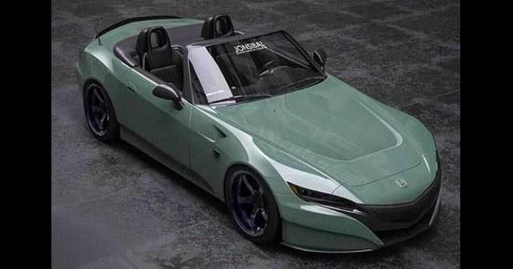  2020 Honda S2000 Study With NSX-Inspired Face Is Just Perfect