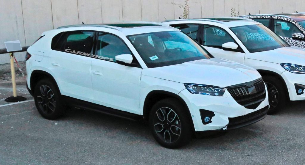  Skoda Cheekily Camouflages Kodiaq GT Crossover Coupes As Mazda CX-5s