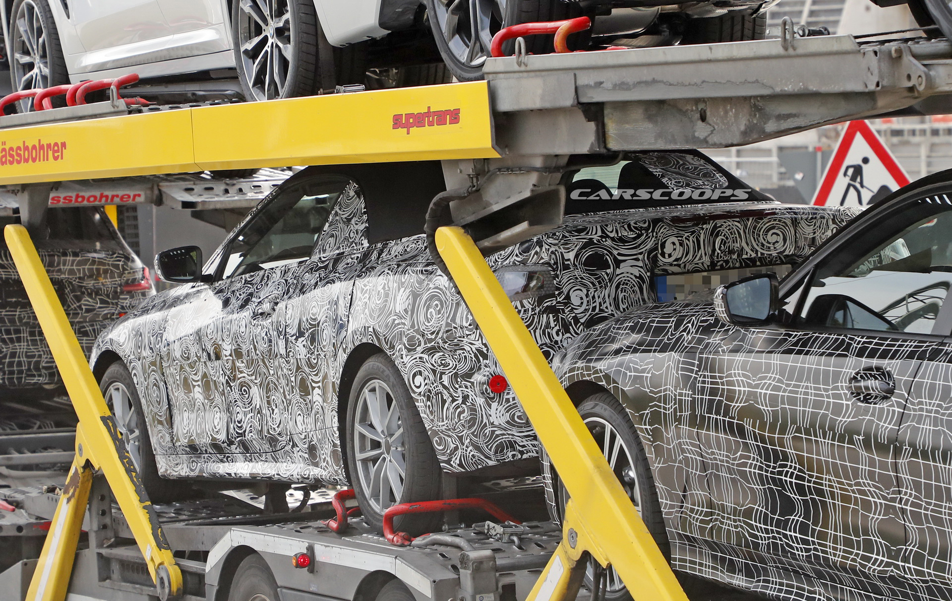 2020-bmw-4-series-convertible-spy-debut-12 2020 BMW 4-Series Cabriolet Goes Back To A Traditional Soft Top