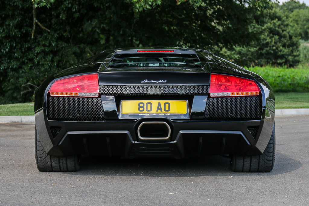 lamborghini-murcielago-versace-5 Show Up At Fashion Shows In A Rare Lamborghini Murcielago Versace