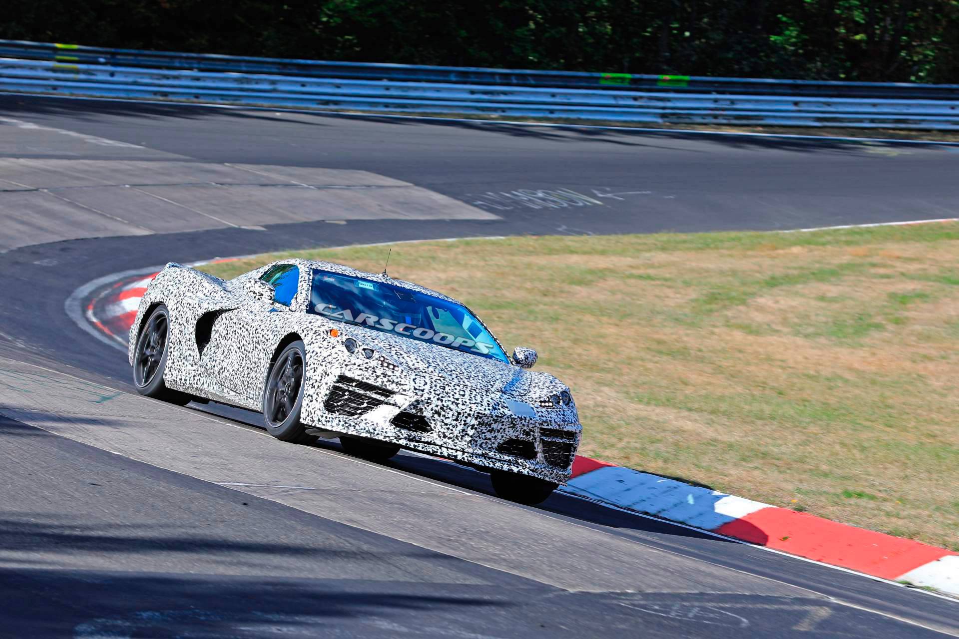 2020-Chevrolet-Corvette-C8-spy-shots-22 See The 2020 Mid-Engine Corvette C8 Alongside The Current C7