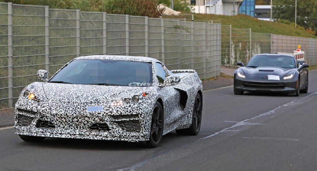 See The 2020 Mid-Engine Corvette C8 Alongside The Current C7