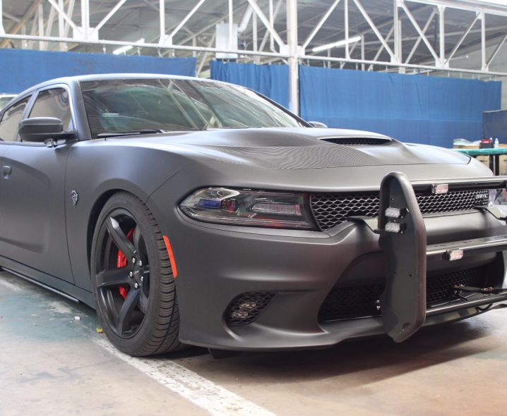 Armored Dodge Charger Hellcat-5 This Armored Dodge Charger Hellcat Police Car Laughs In The Face Of Crime