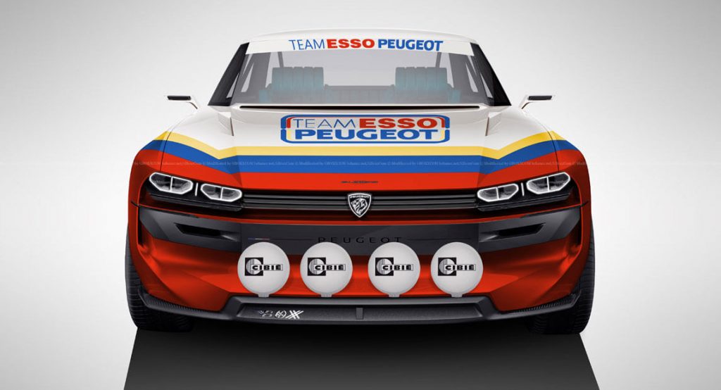  Peugeot e-Legend Concept Gets A Lick (Or Three) Of Virtual Paint