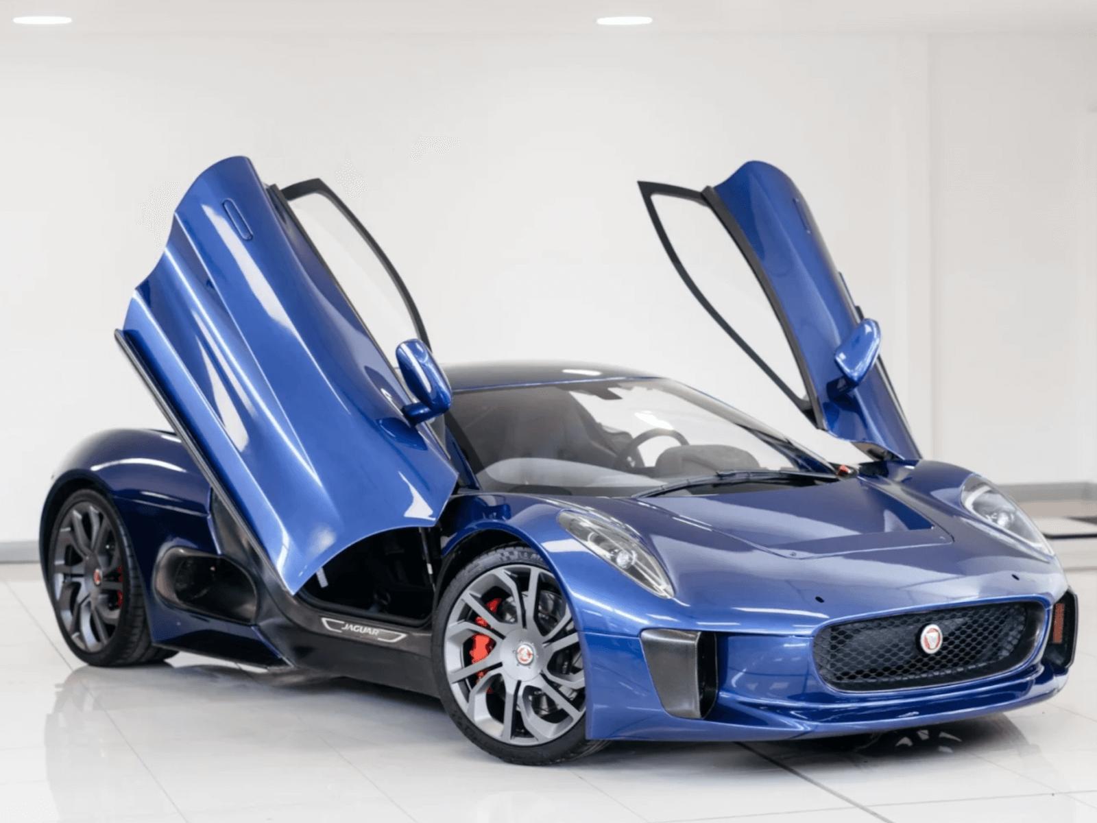 Jaguar-CX75-02 Become A Real-Life Bond Villain With An Original Jaguar C-X75 Spectre Stunt Car