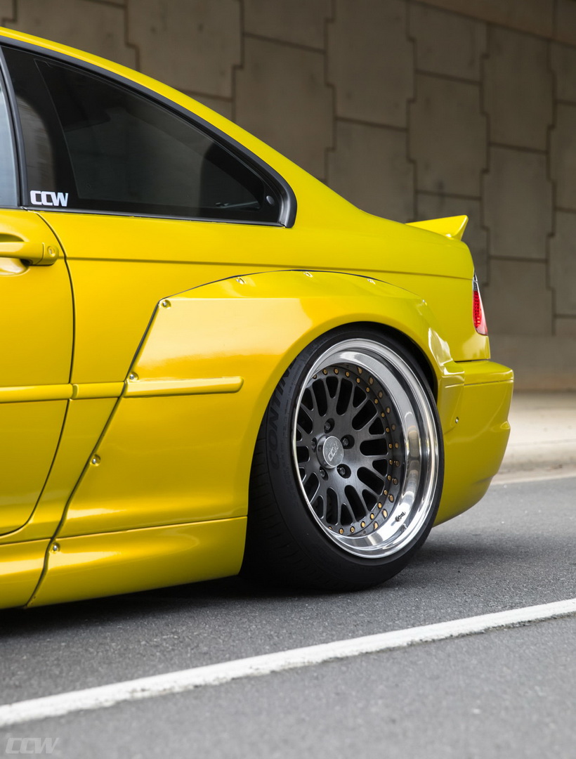 bmw-m3-e46-tuning-8 Slammed BMW M3 E46 With Wide Body Kit Won’t Please The Purists