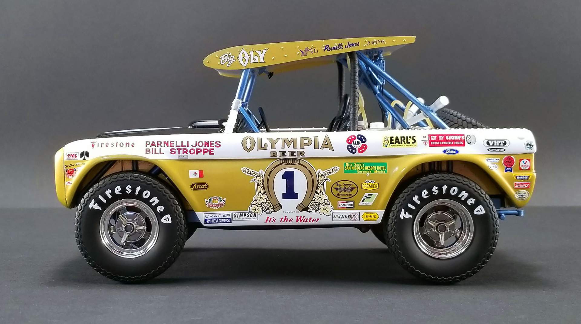 Big-Oly-Bronco-Baja-1000-Champion-diecast-model-4 Legendary Big Oly Bronco Returns As Painstakingly Accurate Scale Model