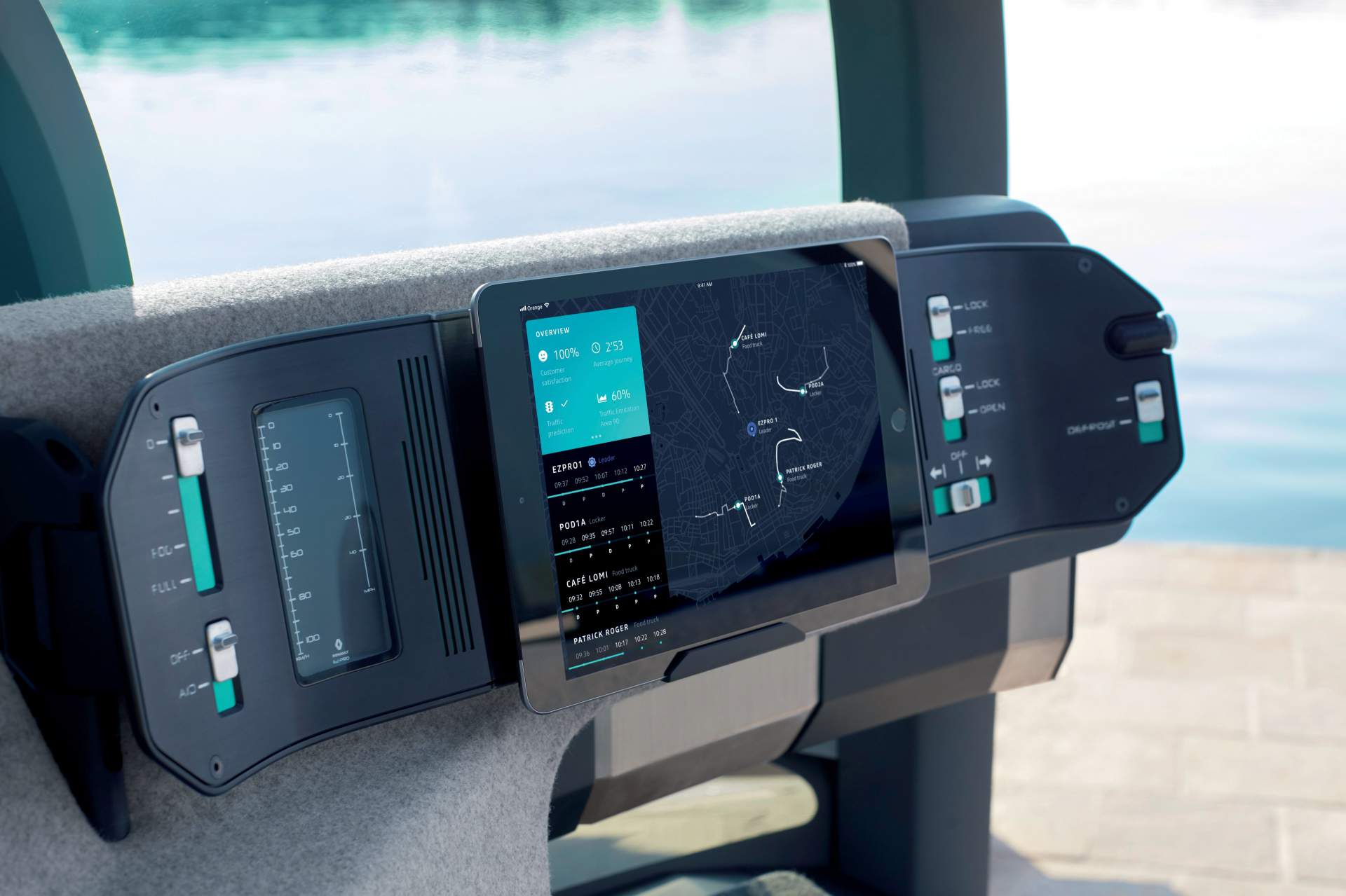 Renault-EZ-Pro-Concept-12 Renault EZ-Pro Concept Envisions Autonomous Last-Mile Delivery Vehicle (Live Images)