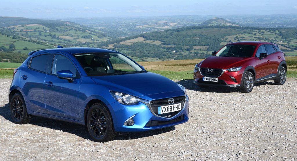 UK-Bound Mazda2 And CX-3 Black+ Edition Limited To 500 Units Each