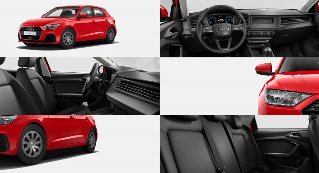 2019 Audi A1 Configurator Launched, Base Model Is Typically Sparse