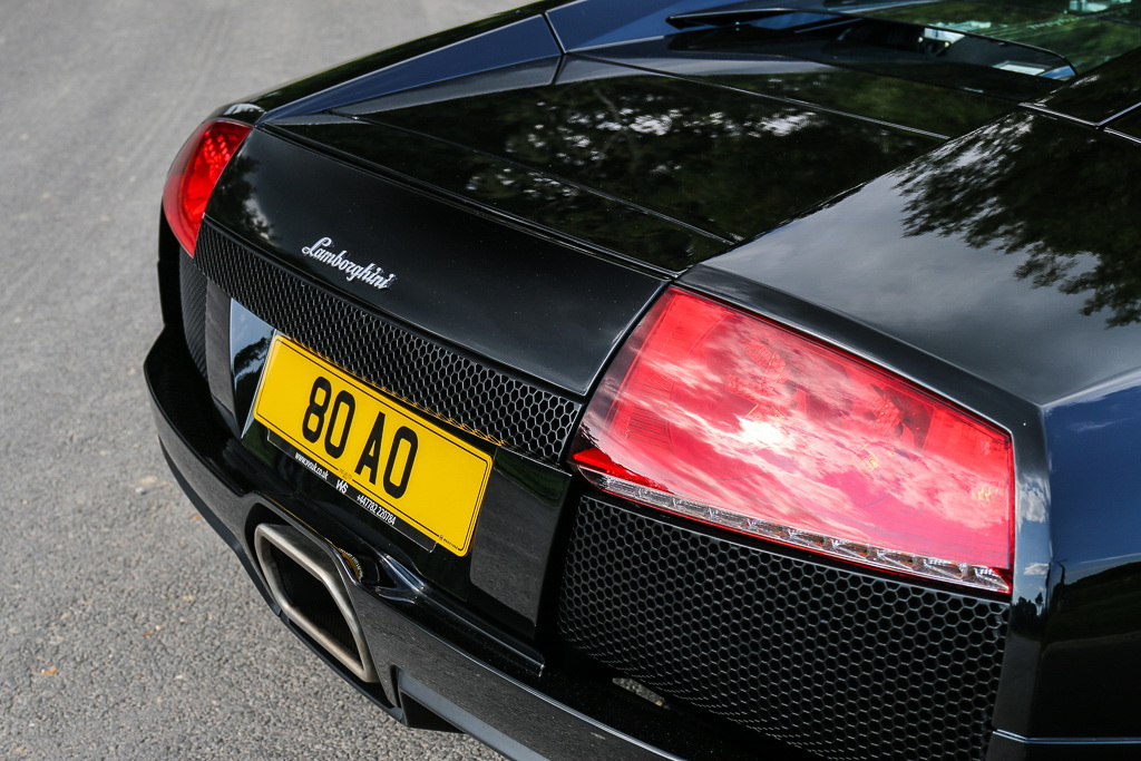 lamborghini-murcielago-versace-21 Show Up At Fashion Shows In A Rare Lamborghini Murcielago Versace