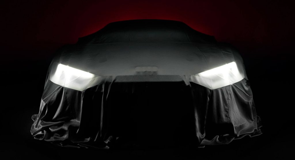  Mysterious Audi R8 Teased For 2018 Paris Auto Show