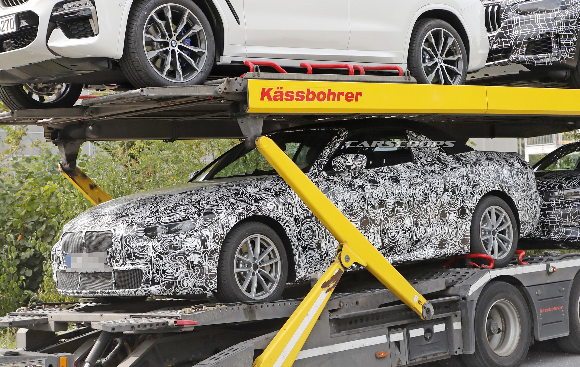 2020-bmw-4-series-convertible-spy-debut-3 2020 BMW 4-Series Cabriolet Goes Back To A Traditional Soft Top