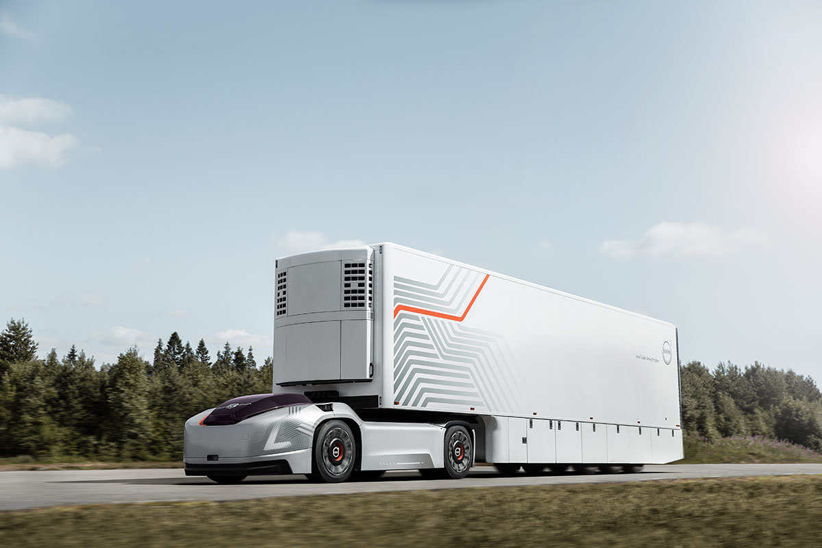 Volvo-Vera-5 Volvo Presents Autonomous Truck Without A Cab