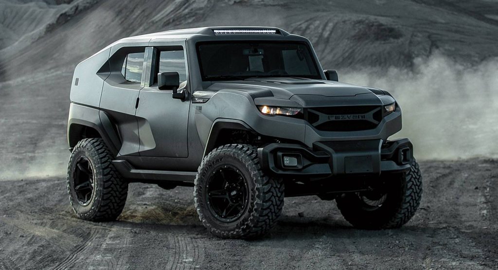 Rezvani Tank X Is A $260,000, Hellcat-Powered Beast