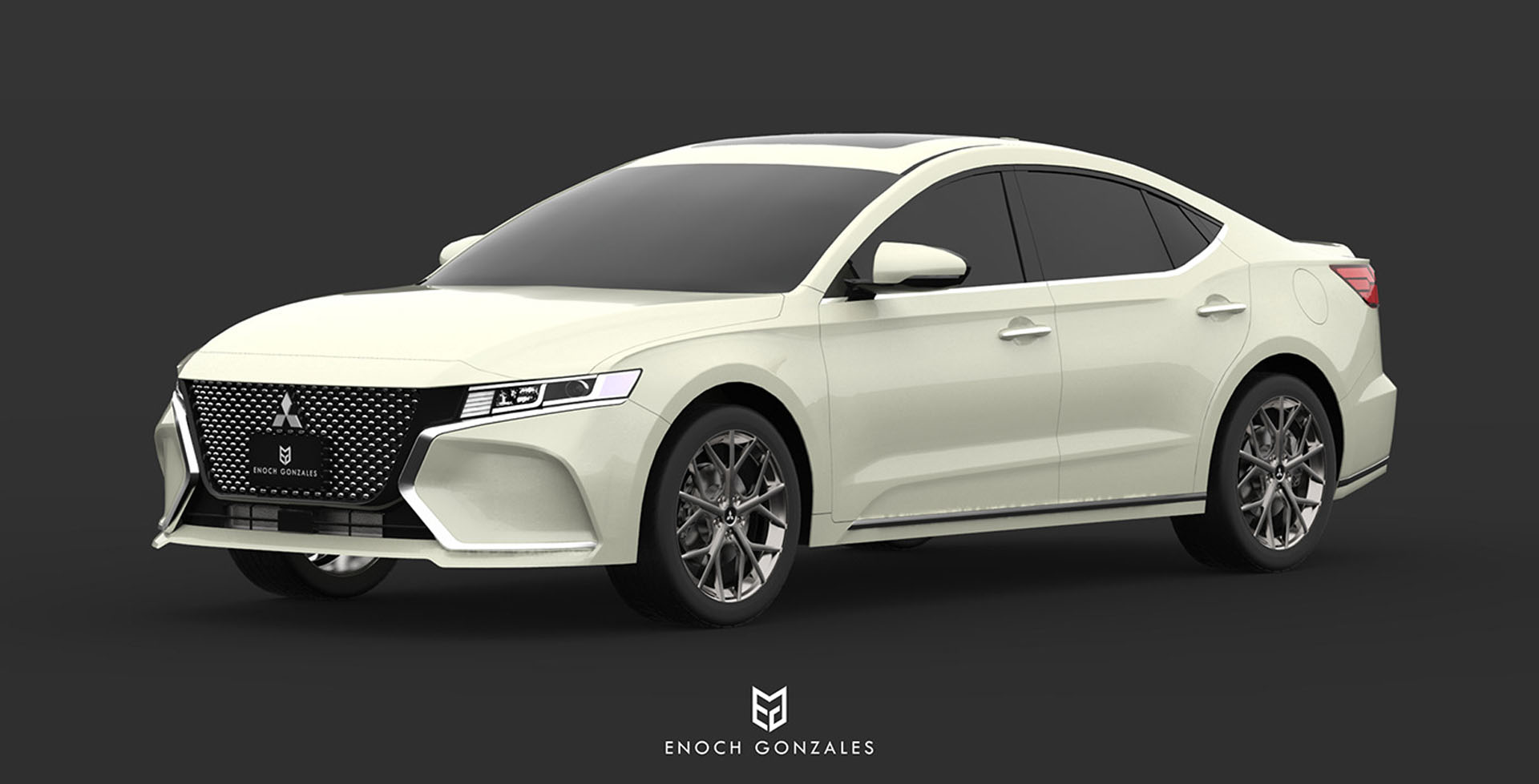 2020-mitsubishi-galant-renderings-002 2020 Mitsubishi Gallant Study Envisions The Unlikely Rebirth Of A Mid-Size Sedan
