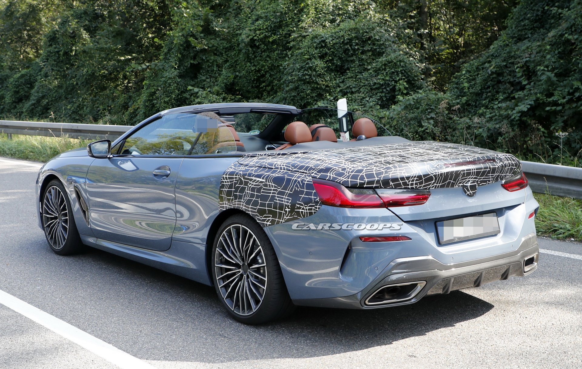 2019-bmw-8series-cabrio-drops-most-camo-9 New BMW 8-Series Convertible Pictures Leave Little To The Imagination