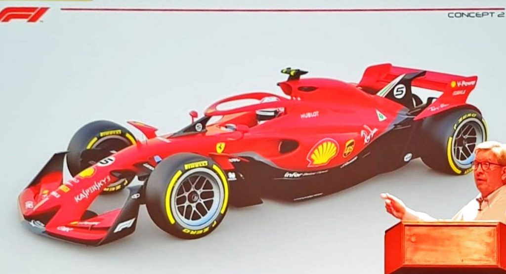  2021 F1 Concept Leaks Following Official Tech Seminar In Singapore