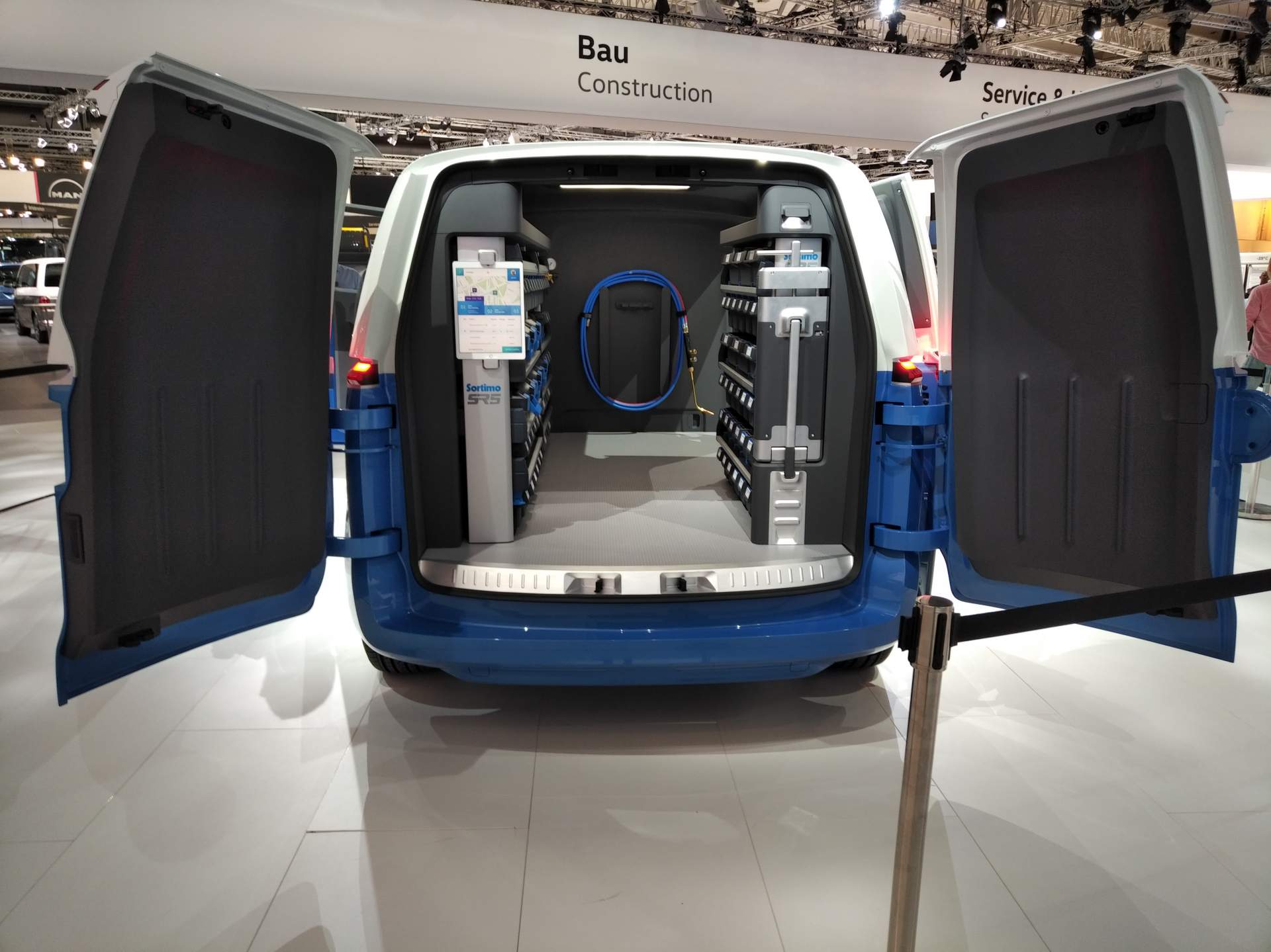 VW-ID-Buzz-Cargo-Concept-at-Hannover-CV-Show-11 VW I.D. Buzz Cargo Concept Previews All-Electric Van With 550Km Range