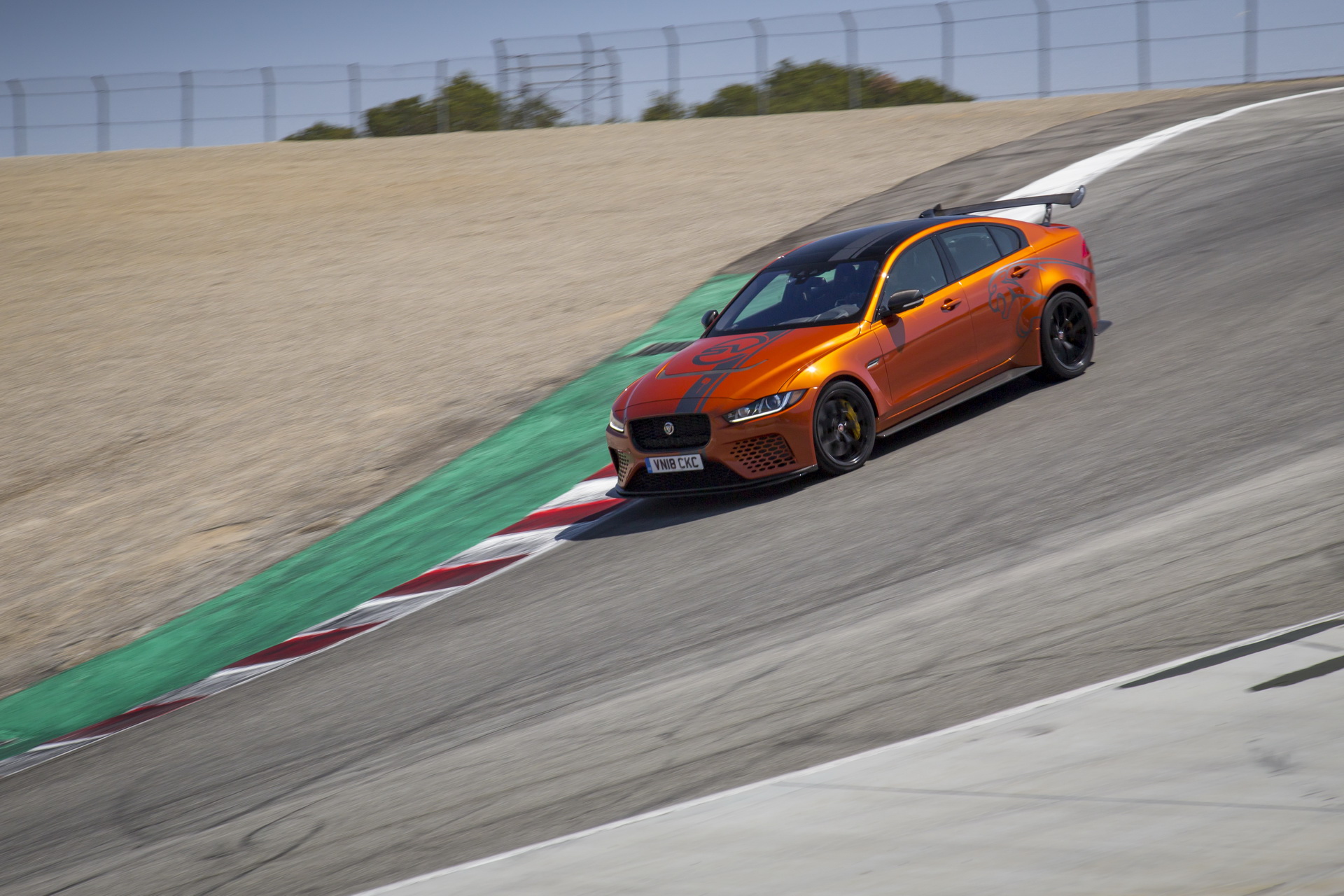 2019-Jaguar-XE-SV-Project8-15 Jaguar XE SV Project 8 Becomes The Fastest Production Sedan Around Laguna Seca